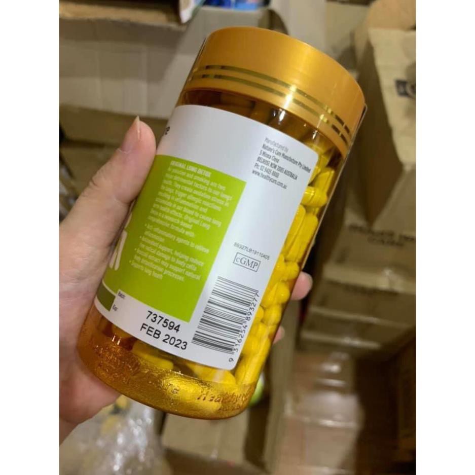 (Date 2023) Viên uống thải độc phổi Lung detox healthy care | BigBuy360 - bigbuy360.vn
