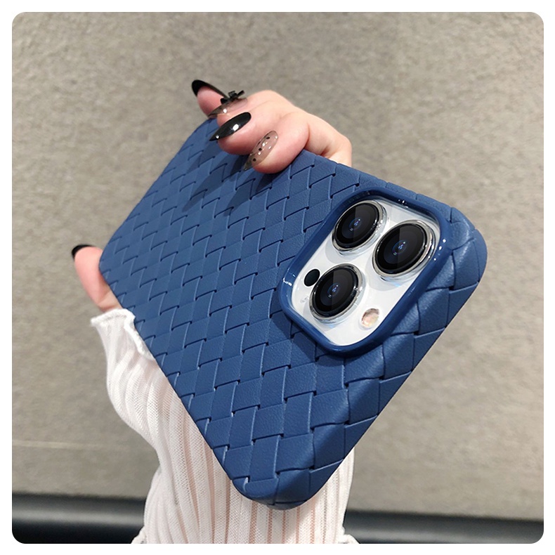 Ốp Điện Thoại Mềm Siêu Mỏng Thoáng Khí Màu Tím Cho iphone 15 14 pro max 14 plus 11 12 13 pro max x xr xs max 7 8 plus bv