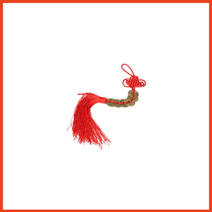 Dây đồng tiền lục đế - chuỗi đồng xu may mắn chất liệu đồng thau cao cấp