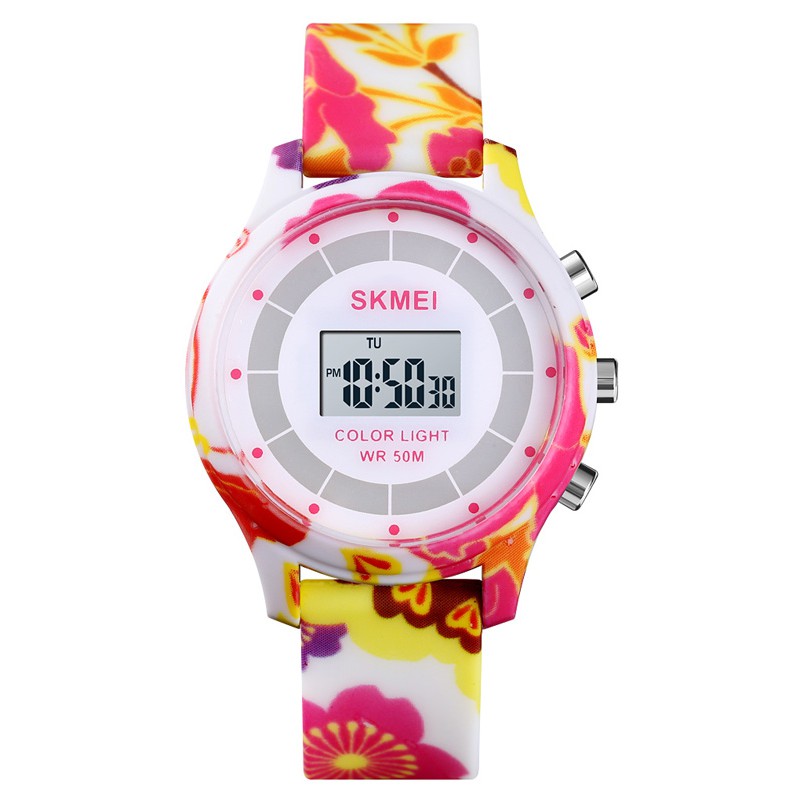 Đồng Hồ Trẻ Em Pin Nhật, Kháng Nước SKMEI - 1596CMFL - Hàng Chính Hãng