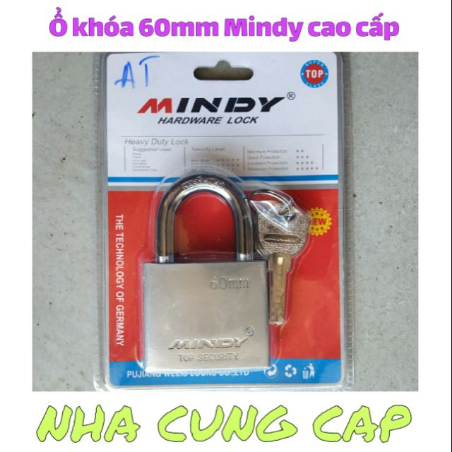 Ổ KHÓA 60MM MINDY CAO CẤP