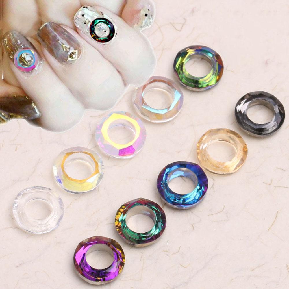 OCEANMAP Nhẫn Kính Đính Đá Kim Cương Nhân Tạo Hình Thiên Thần