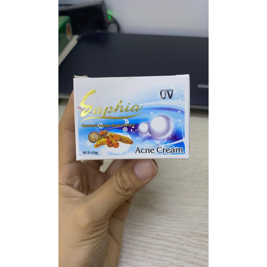 Kem Dưỡng Trắng Da- Ngăn Ngừa Mụn SAPHIA 10g