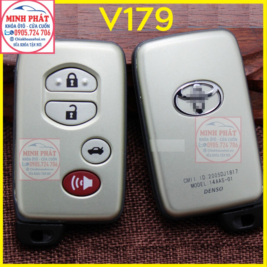 Vỏ Chìa Khoá Xe Toyota Camry 3.5Q