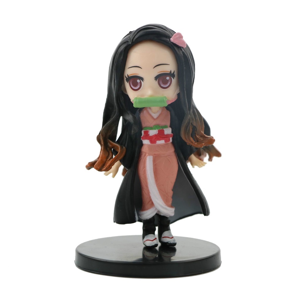 Mô hình chibi Kitmetsu No Yaiba nhiều nhân vật, figure thanh gươm diệt quỷ 7 cm