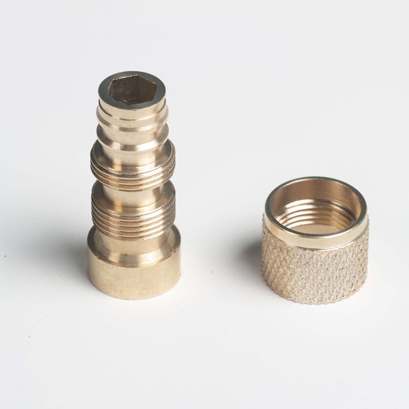 1/2 Inch(DN15)-3/4Inch(DN20) Đầu nối đồng hai trong một