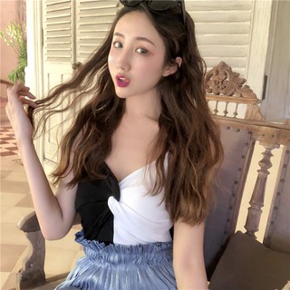 Áo hai dây đan chéo