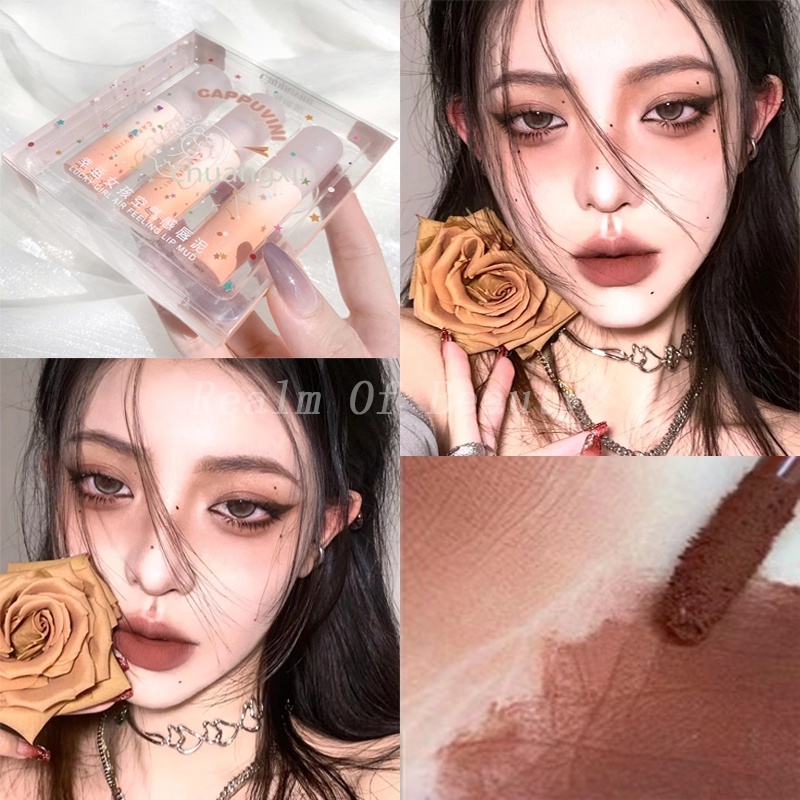 Son Kem Lì Cappuvini Lâu Trôi Mềm Mượt Son Bóng