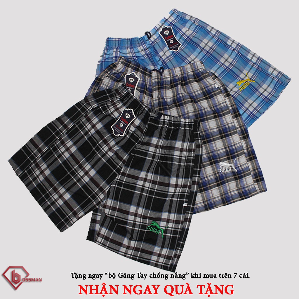 COMBO 5 Quần short nam Caro - Quần đùi nam mặc nhà VN.01 | BigBuy360 - bigbuy360.vn