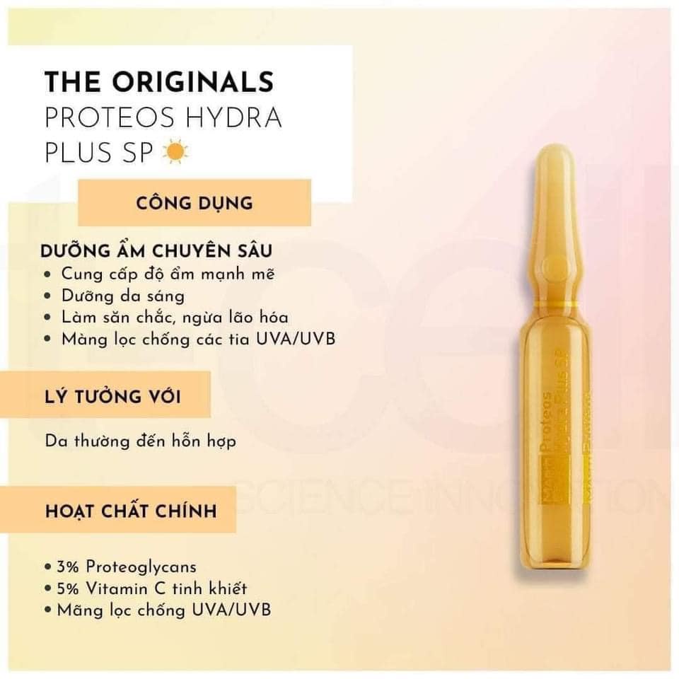 Set 5 Ống Dưỡng Ampoule MacTiDom  Hydra Plus SP