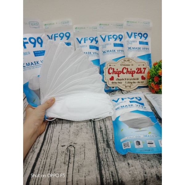 (SỈ) Khẩu trang 4D chính hãng Xuân Lai công nghệ Hàn Quốc gói 10 cái