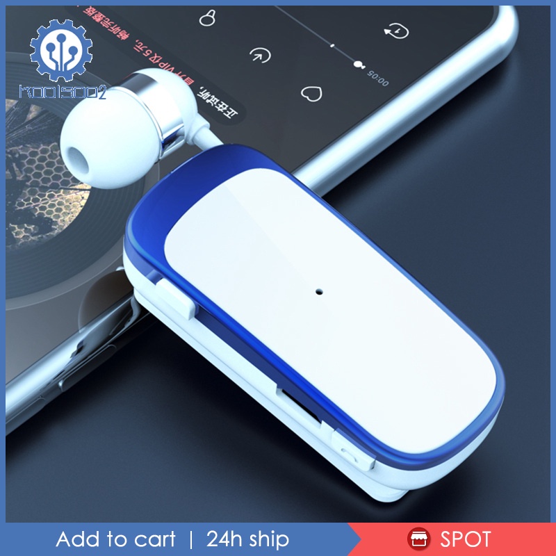 Tai nghe Bluetooth không dây K52 có thể thu vào tiện dụng dành cho nam và nữ