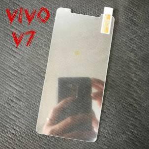 Kính Cường Lực Vivo V5 / V5s / V7/ V7 plus / V9 Kính trong suốt mài cạnh tặng kèm khăn lau.