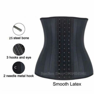 Gen nịt bụng latex 25 xương 25cm