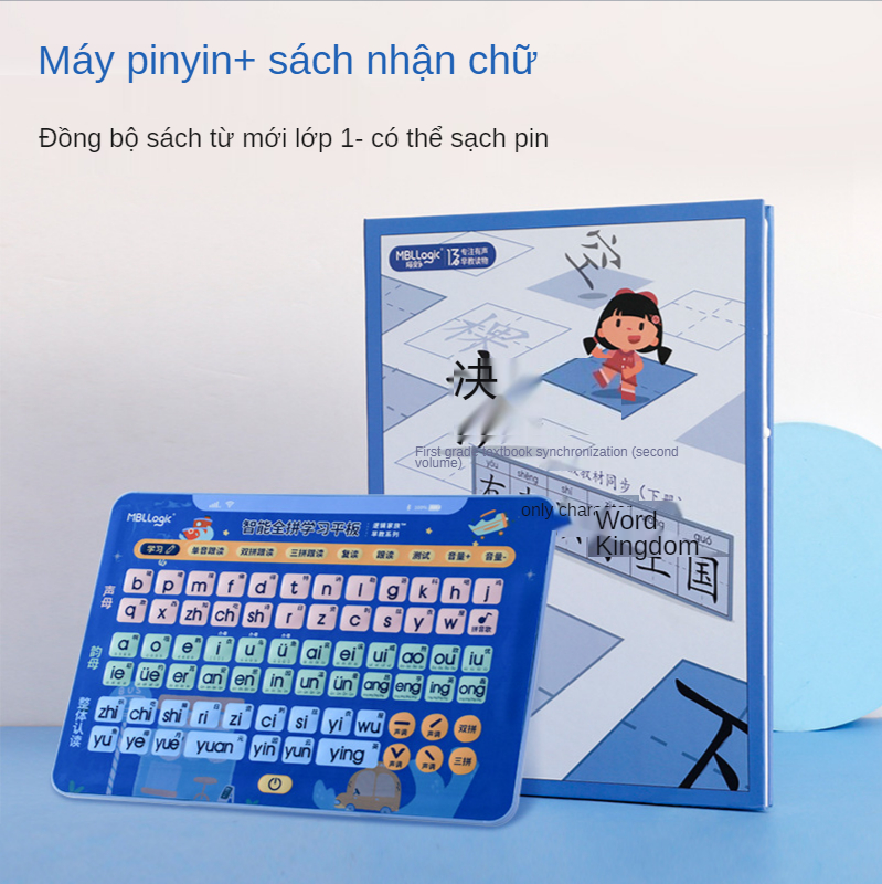 Máy học phiên âm tiếng trung cho trẻ em phù hợp cho trẻ trên 3 tuổi và người học chương trình sơ cấp