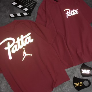 Áo thun unusex phản quang patta vải cotton 100% cao cấp
