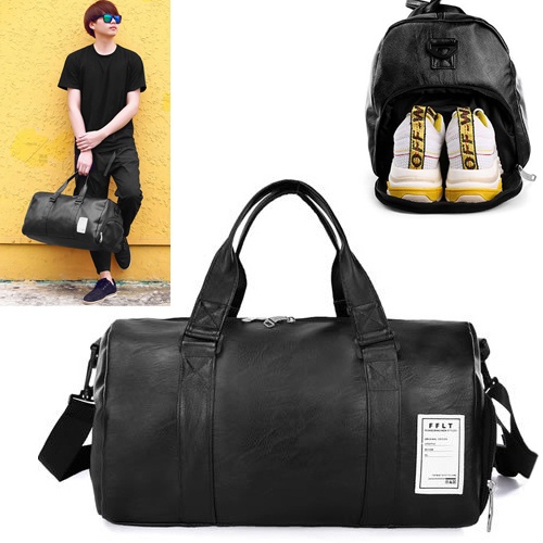 Túi xách du lịch nam nữ đa năng cỡ lớn ZAJA chất liệu da pu cao cấp thời trang thể thao chống nước