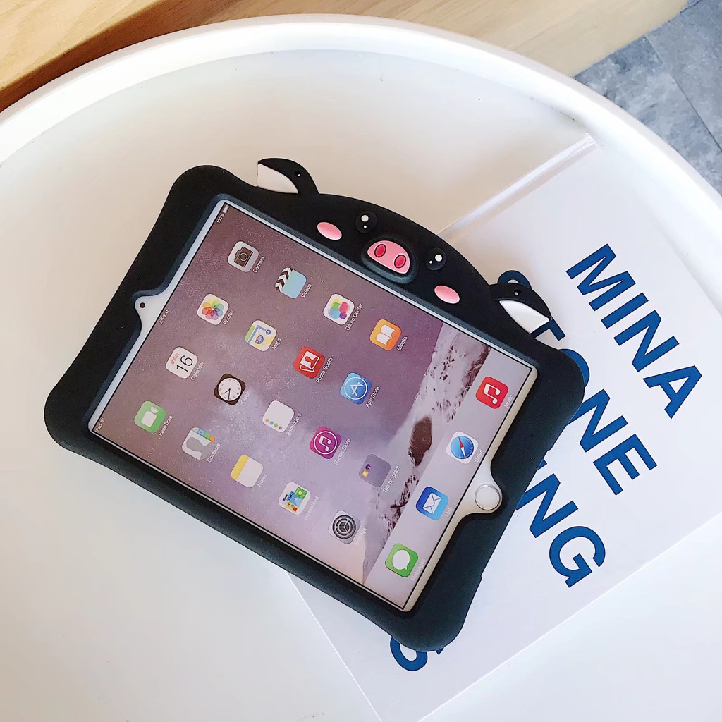 Ốp lưng họa tiết hoạt hình có giá đỡ cho điện thoại iPad Mini 1/2/3/4 Mini 5 Air/Air2 Pro10.5/9.7 2017-2018 | BigBuy360 - bigbuy360.vn