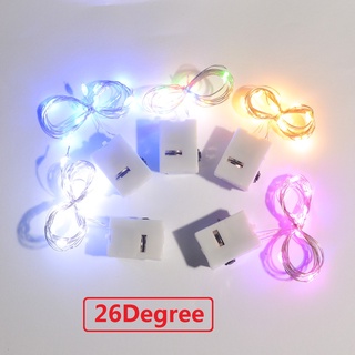 Dây đèn LED trang trí nhà ở/ngoài trời 3 chế độ 1/2M 10/20 LED