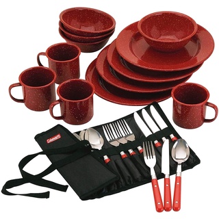 Coleman bộ dụng cụ ăn uống dã ngoại, camping