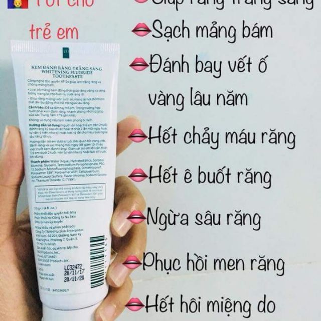 Combo kem đánh răng