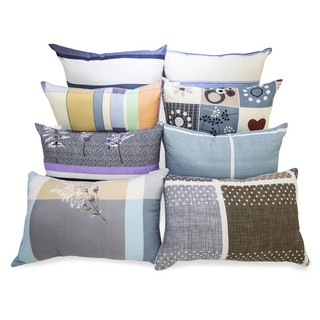 Gối bông xơ 2 (kèm vỏ)