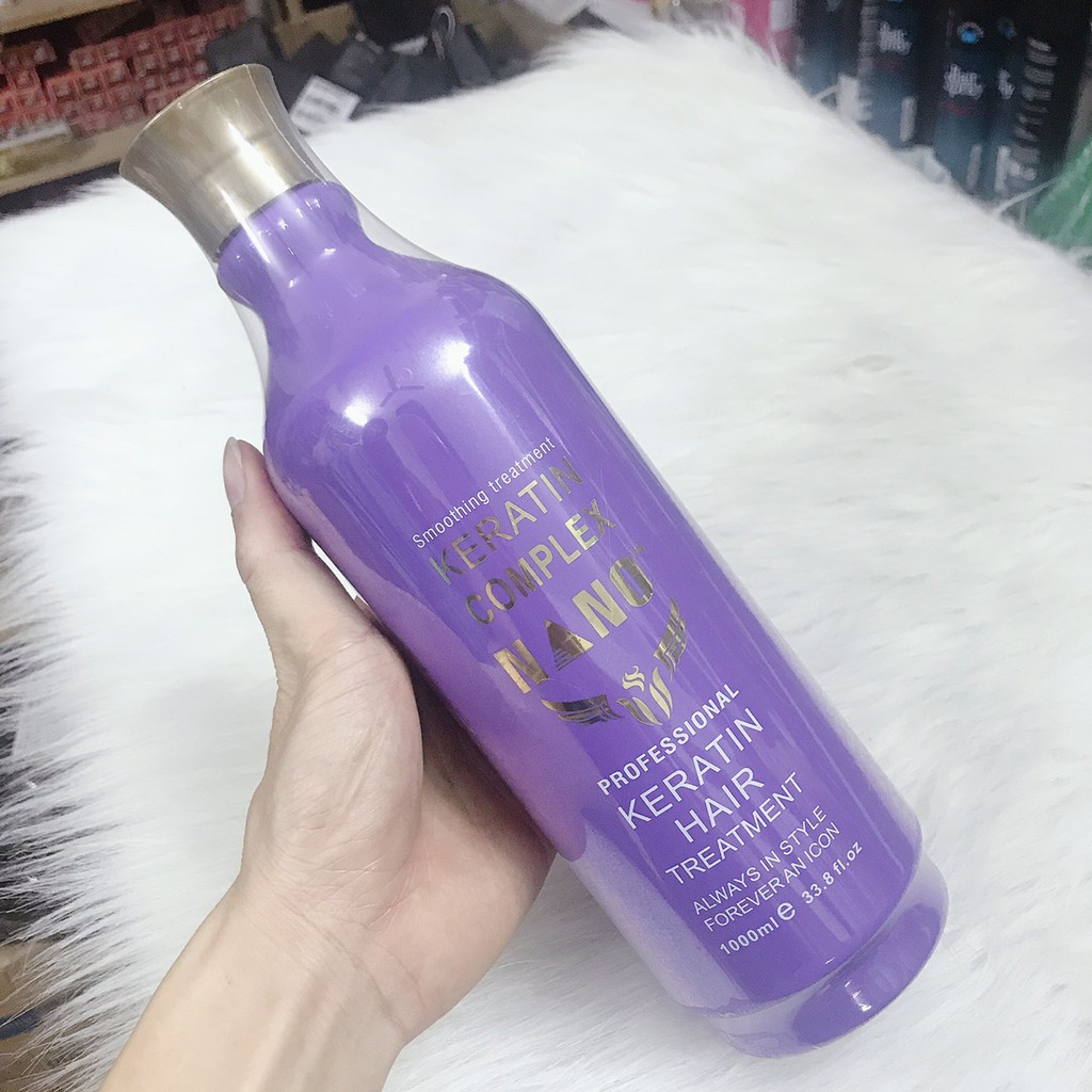 Hấp ủ tóc Keratin Nano Complex Mẫu Mới 1000ml