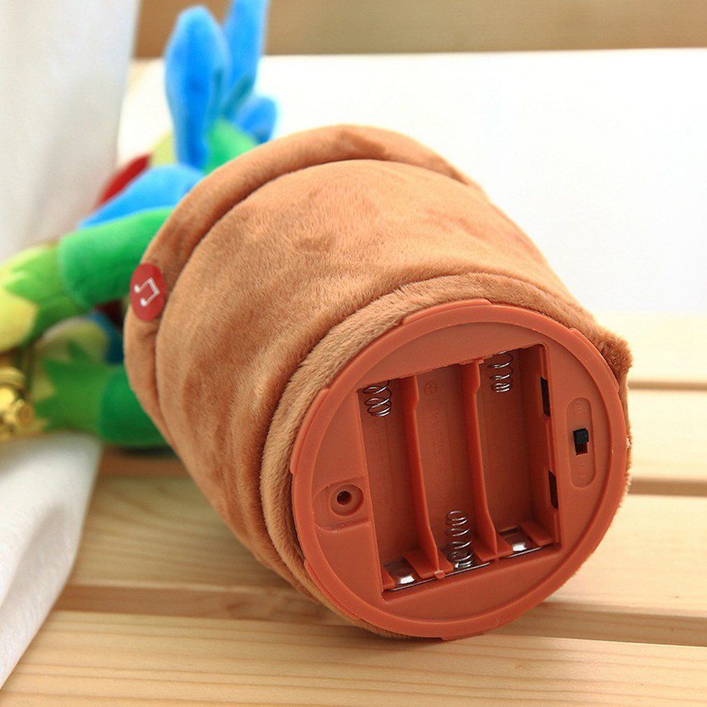 Đồ Chơi Hoa Hướng Dương Nhồi Bông Phát Nhạc Và Nhảy Múa Ngộ Nghĩnh