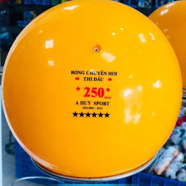 Bóng chuyền hơi A Huy 250g tiêu chuẩn thi đấu