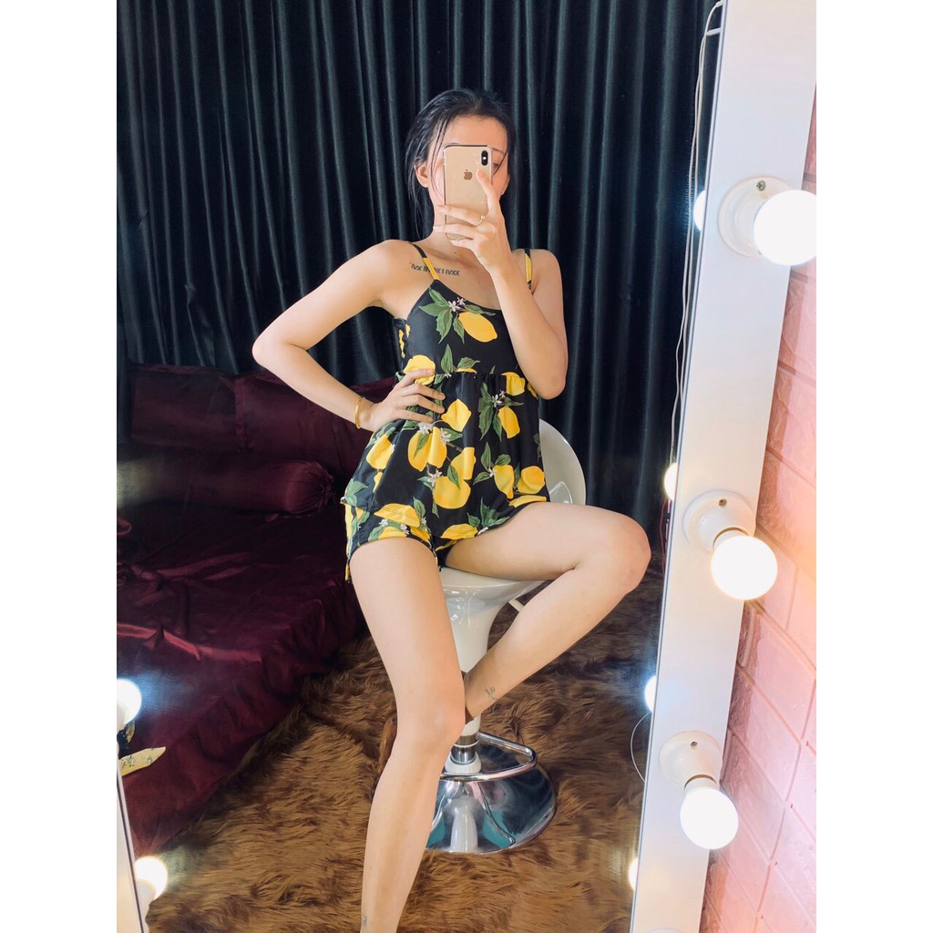 Đồ bộ 2 dây trái cây hot xinh mùa hè xinh xắn