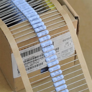 Điện trở 2w 470r 470ω màu xám 3,5x11mm