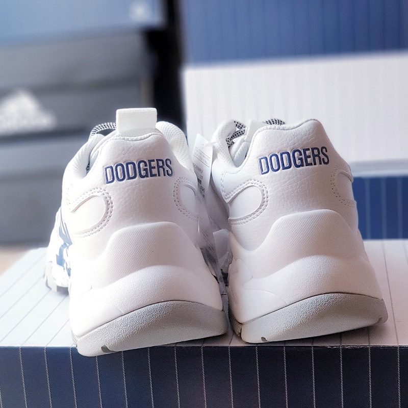 Giày _MLB LA white NEW, nhiều size, Auth 100%