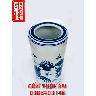 Ống hương gốm sứ Bát Tràng