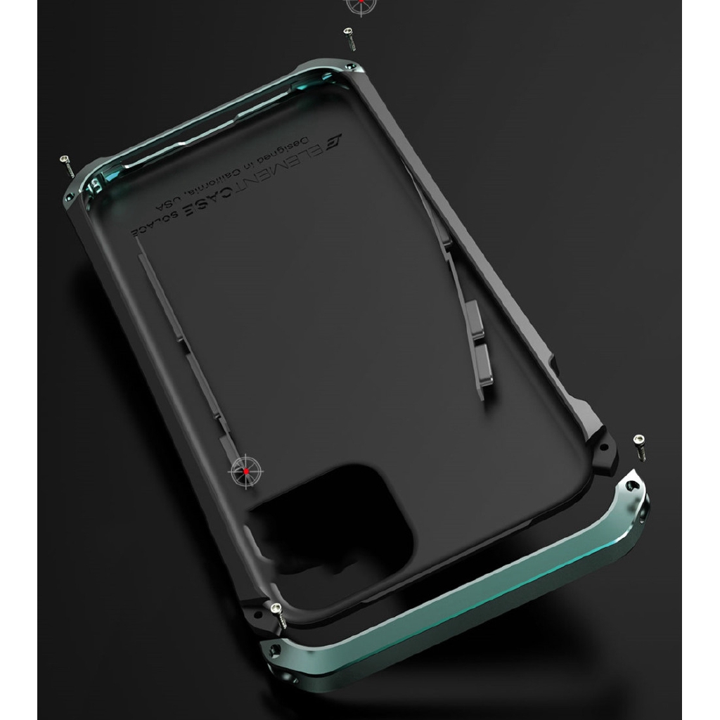 Element Case Solace Metal Case for iPhone 11 Pro Max Aluminium & PC Hard Back Cover for iPhone 11