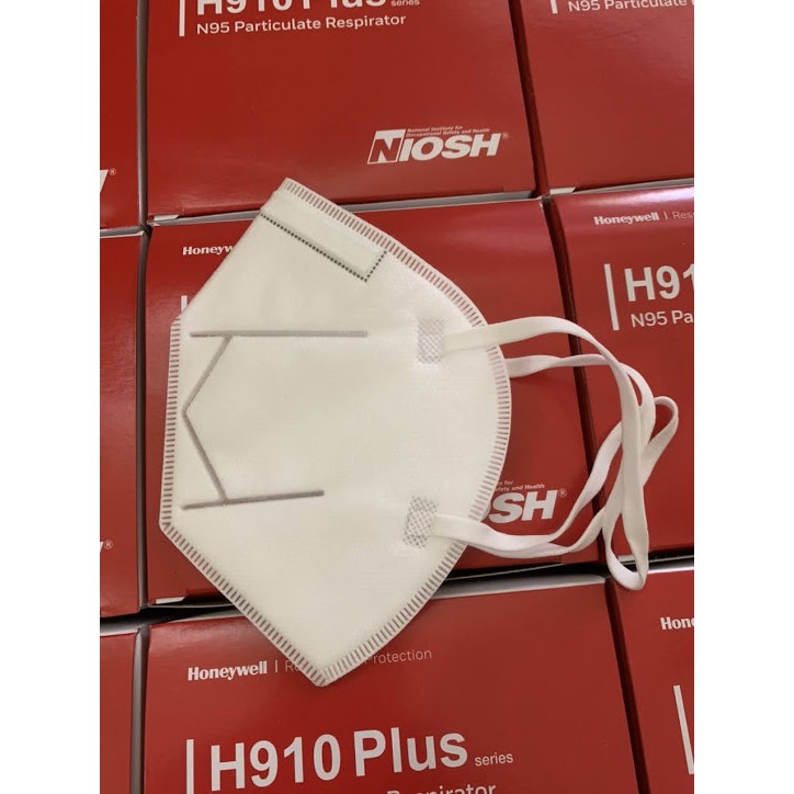 [CHÍNH HÃNG] Khẩu trang N95 Honeywell H910 Plus - Đạt tiêu chuẩn NIOSH N95 của Mỹ phòng dịch, chống bụi mịn (Sẵn hàng)