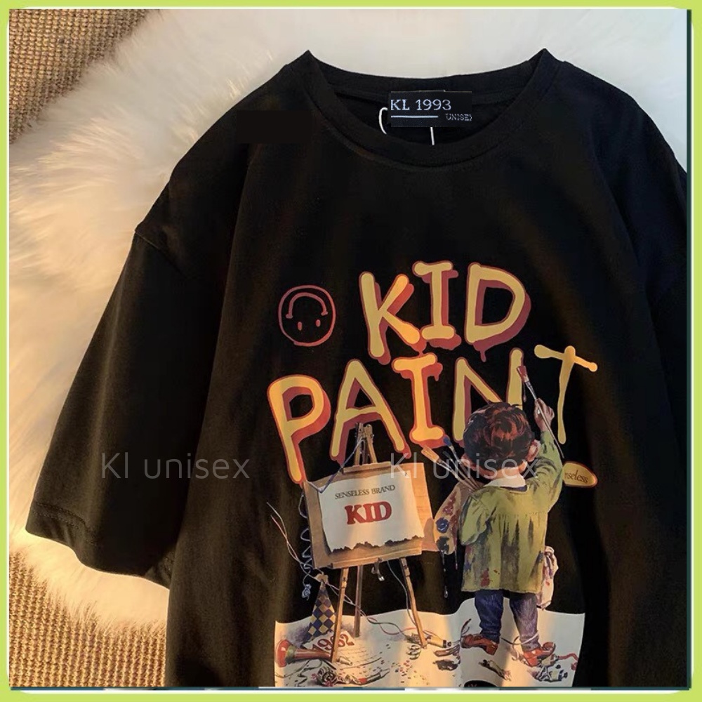 Áo Thun Áo Phông Tay Lỡ From rộng  KL Unisex