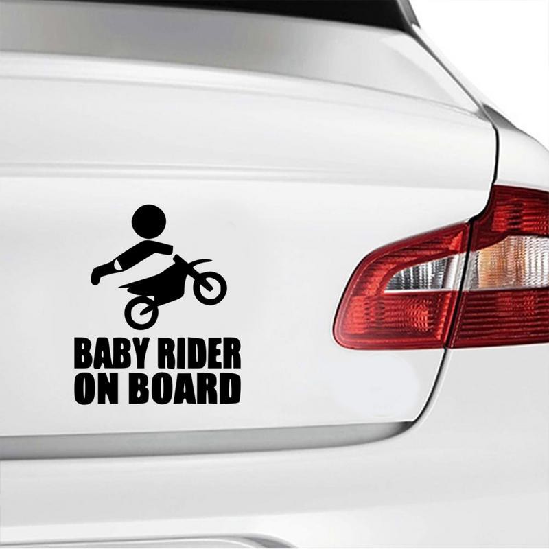 Decal Dán Xe Hơi Chữ Baby On Board