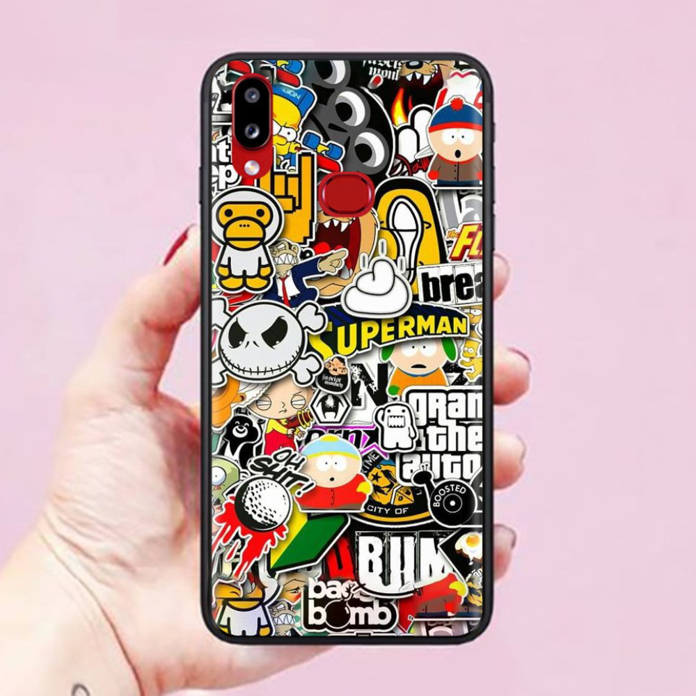 Ốp lưng Samsung Galaxy A8 Plus / A8 2018  / A7 2028 / A6 Plus / A6 2018 / A50S Hình Graffiti 03