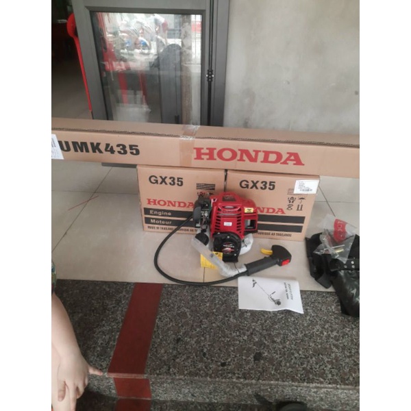 Máy Cắt Cỏ Honda GX35 - Made THÁI LAN, Máy căt cỏ UMK- 435T cẩm tay siêu khỏe siêu bền, chính hãng thái lan
