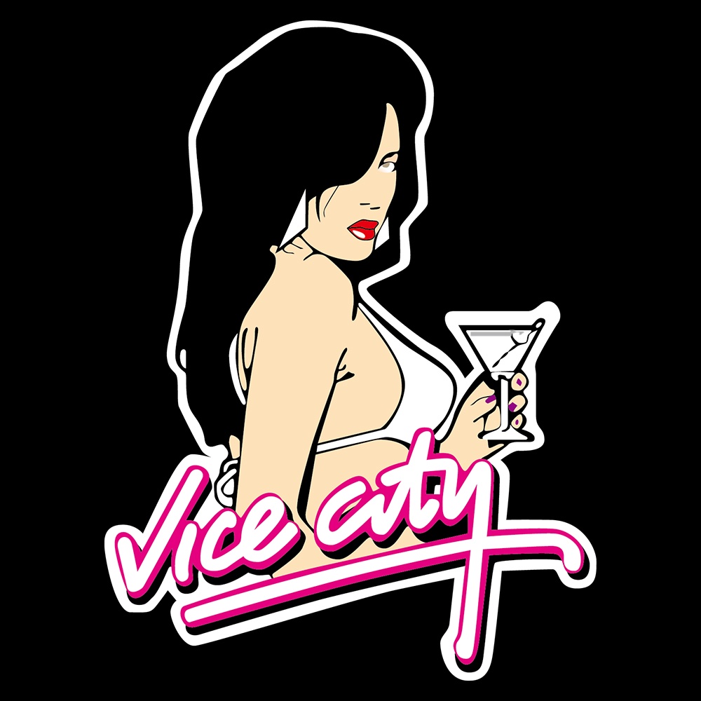 JDM Game Girl Sticker Beauty Phản chiếu Xe máy Decal dán xe sửa đổi