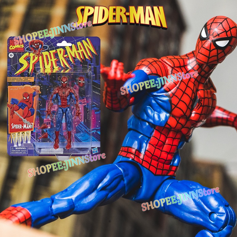 Mô Hình Nhân Vật BEN Reile SPIDER-MAN &amp; SYMBIOTE Trong Marvel Legends