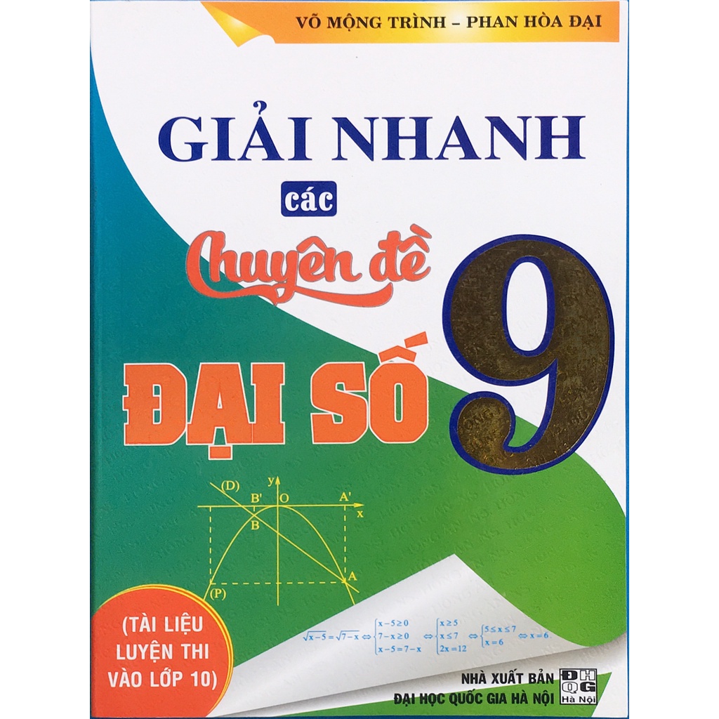 Sách - Giải nhanh các chuyên đề Đại số 9