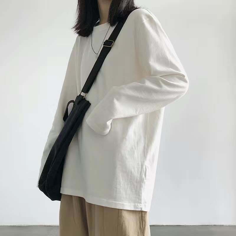 Áo sweater dệt kim dáng rộng cổ chữ v thời trang thu đông cho nữ