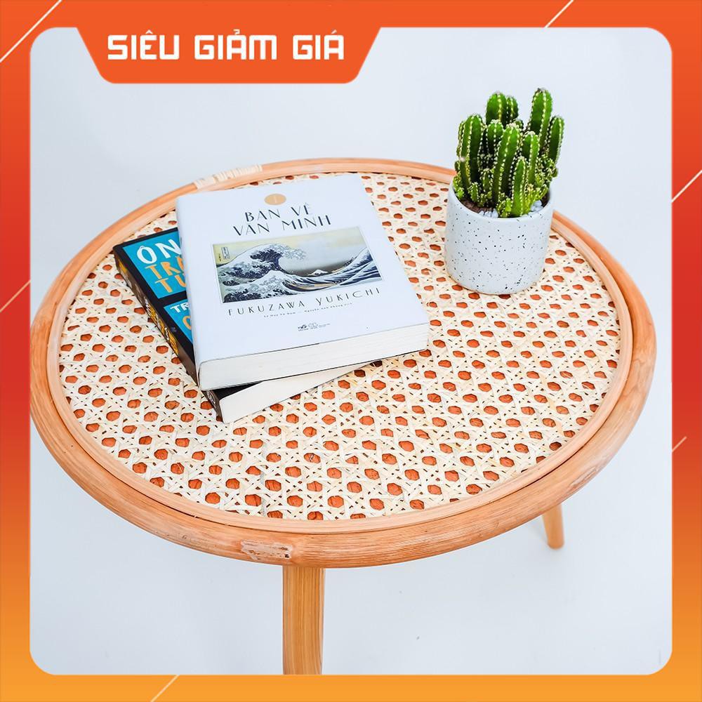 [Giá Sập Sàn] bàn mây tre chân bàn gấp gọn | BigBuy360 - bigbuy360.vn