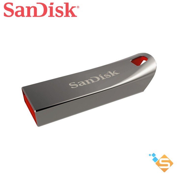 USB 2.0 SanDisk Cruser Force CZ71 64GB 32Gb 16GB - Vỏ Kim Loại - Bảo Hành Chính Hãng 5 Năm