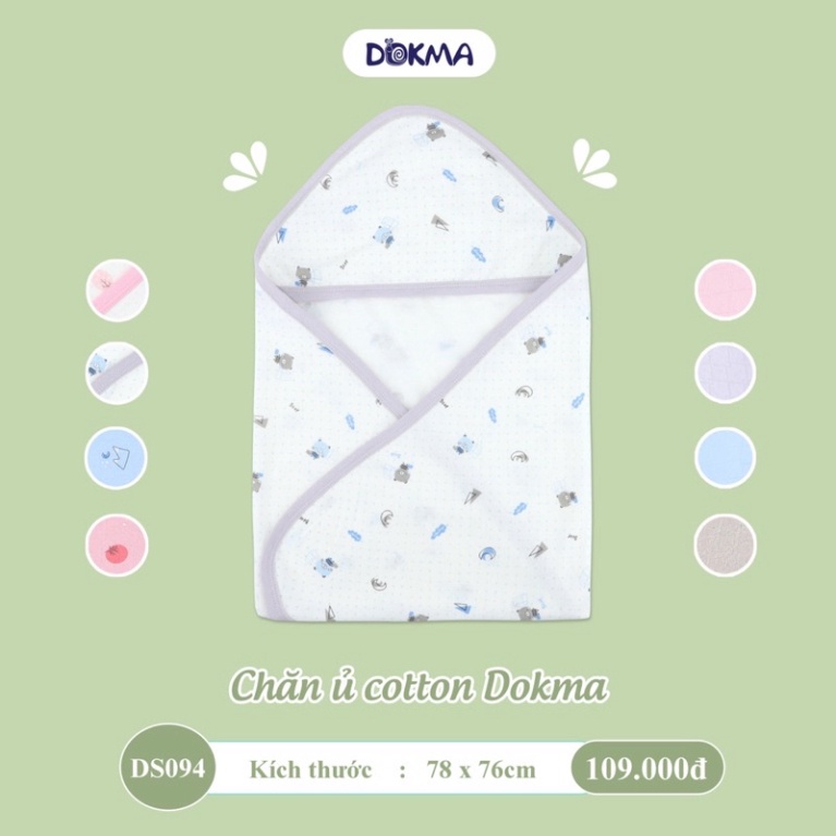 Chăn ủ cotton mềm mại Dokma DS094