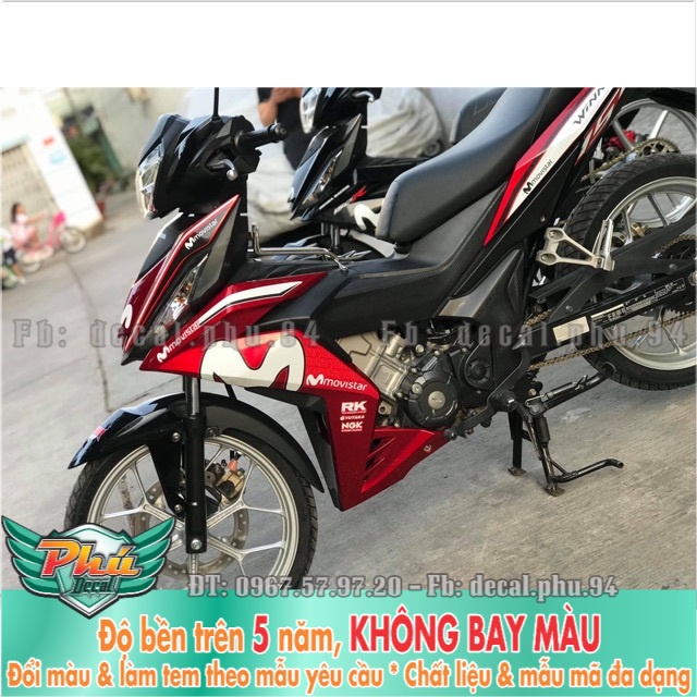 Tem rời Winner Movista đỏ trắng sữa -1