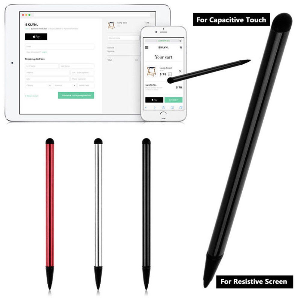 Set 2 bút cảm ứng Stylus cho điện thoại thông minh iPhone iPad Tablet
