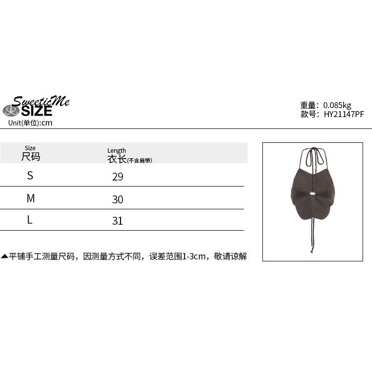 Áo Dệt Kim Hở Lưng Sweeticme 2021 | BigBuy360 - bigbuy360.vn