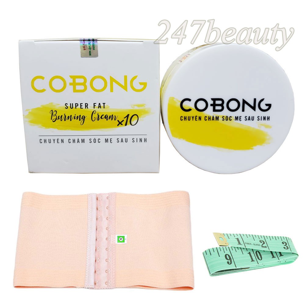 Kem tan mỡ CÔ BÔNG Kèm thước dây tặng nịt bụng